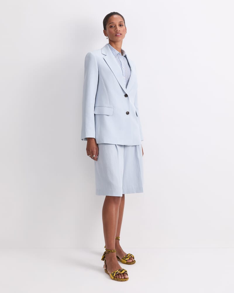 Valerie Relaxed Blazer in BLUE MIST