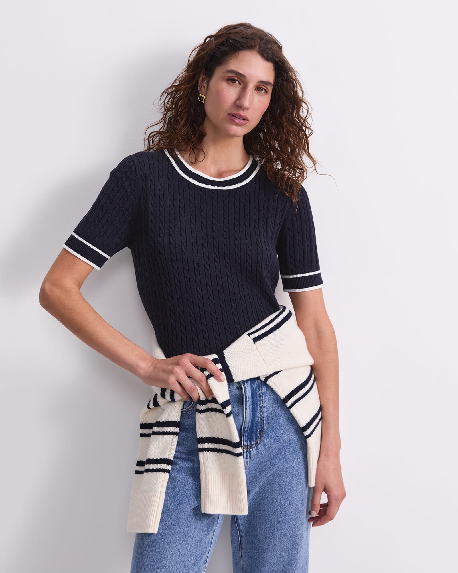 Elka Baby Cable Knit