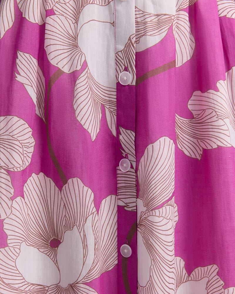 Manon Midi Dress in PINK MULTI