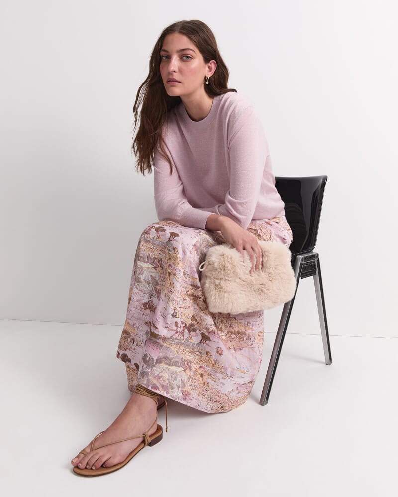 Sparkling Long Sleeve Relaxed Knit