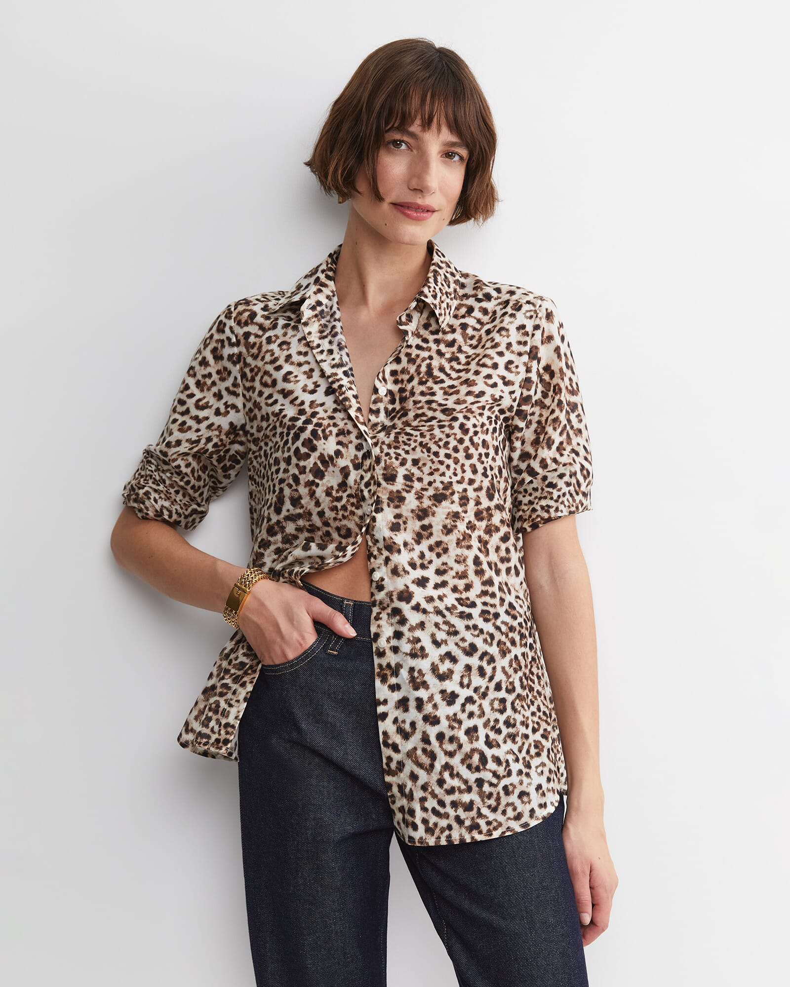Leo Cotton Silk Shirt
