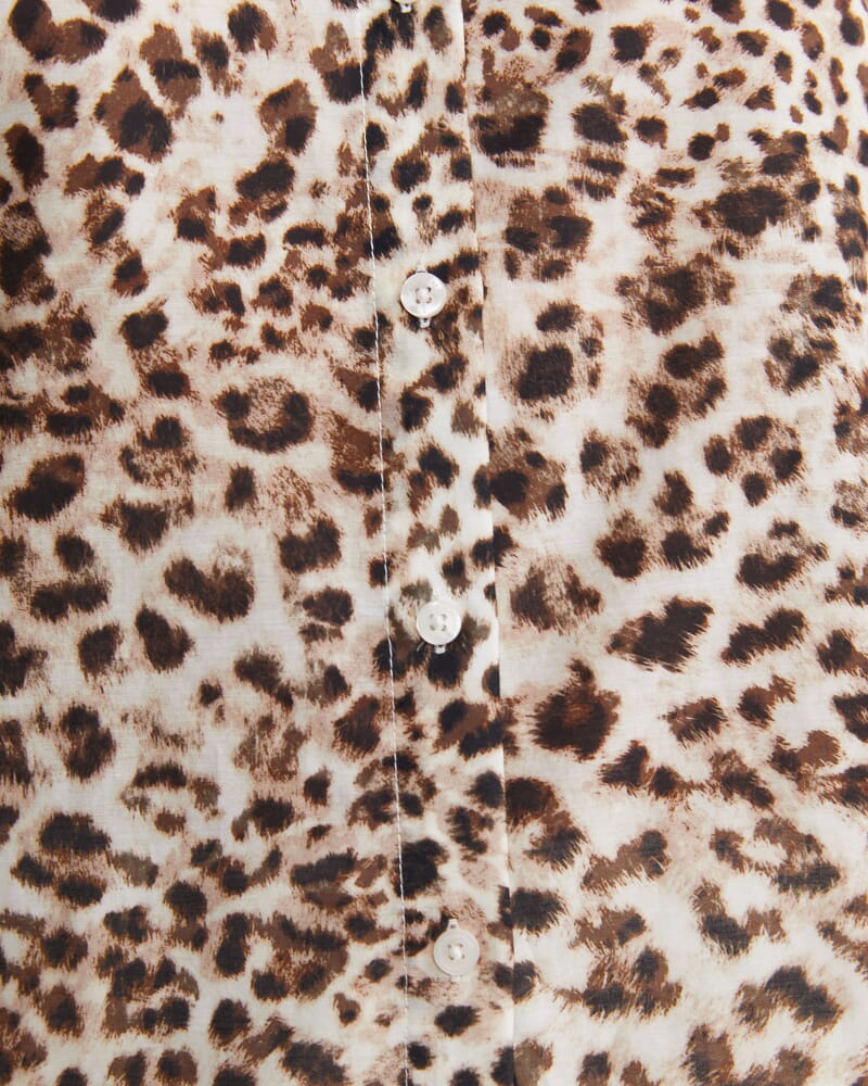 Leo Cotton Silk Shirt in MULTI