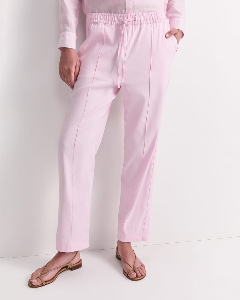 Rosa Tapered Linen Pant