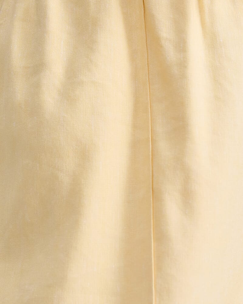 Rosa Tapered Linen Pant in SUN