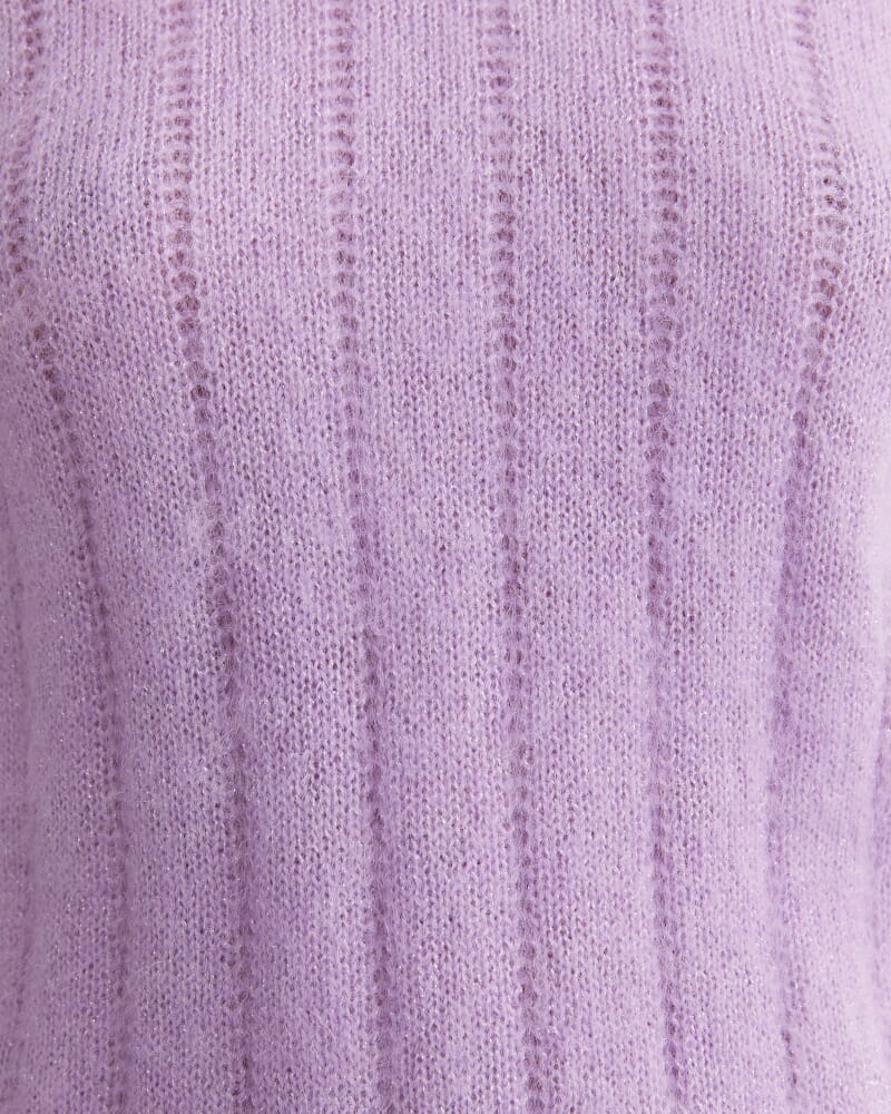 Tatiana Mohair Sparkle Sweater in LILAC