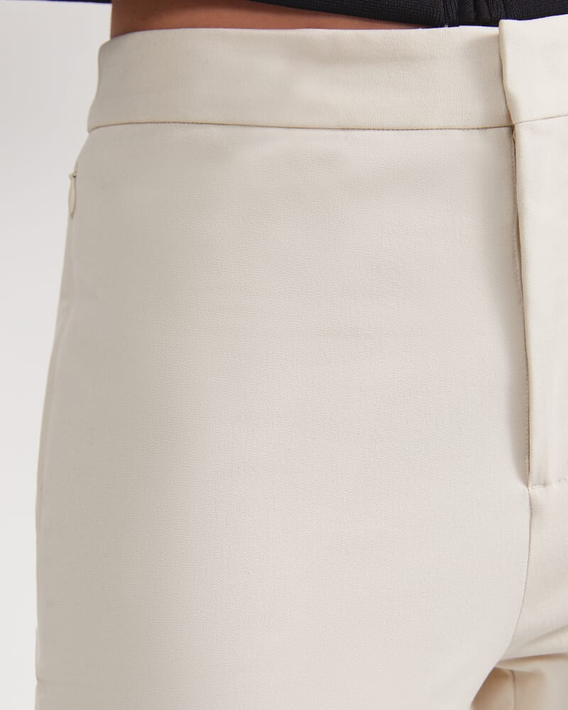 Felicity Straight Leg Pant in BONE