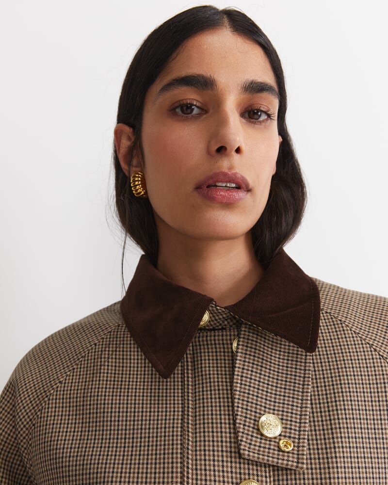 Penelope Barn Jacket in MULTI