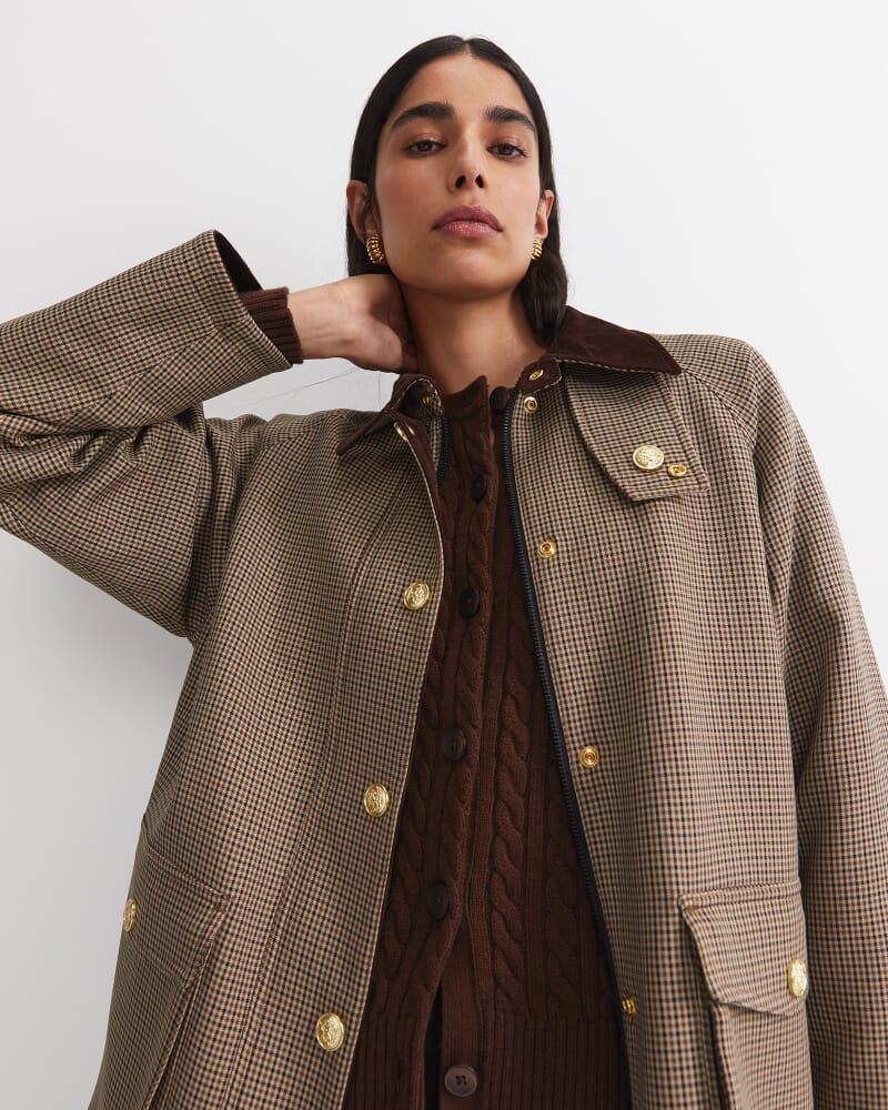 Penelope Barn Jacket in MULTI