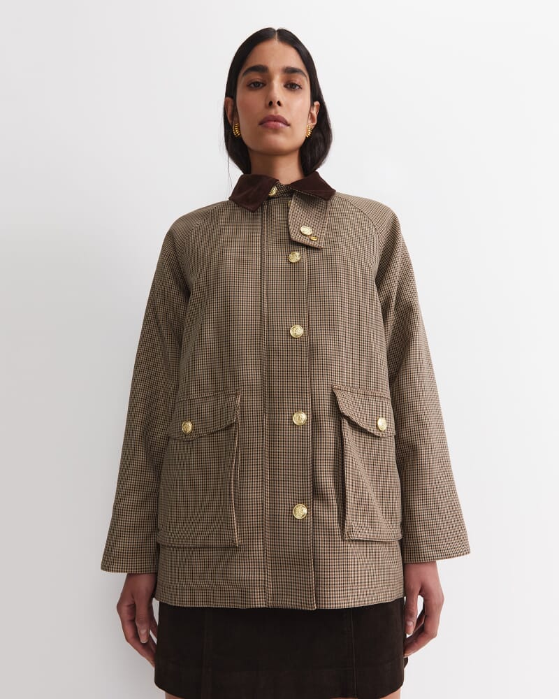 Penelope Barn Jacket in MULTI