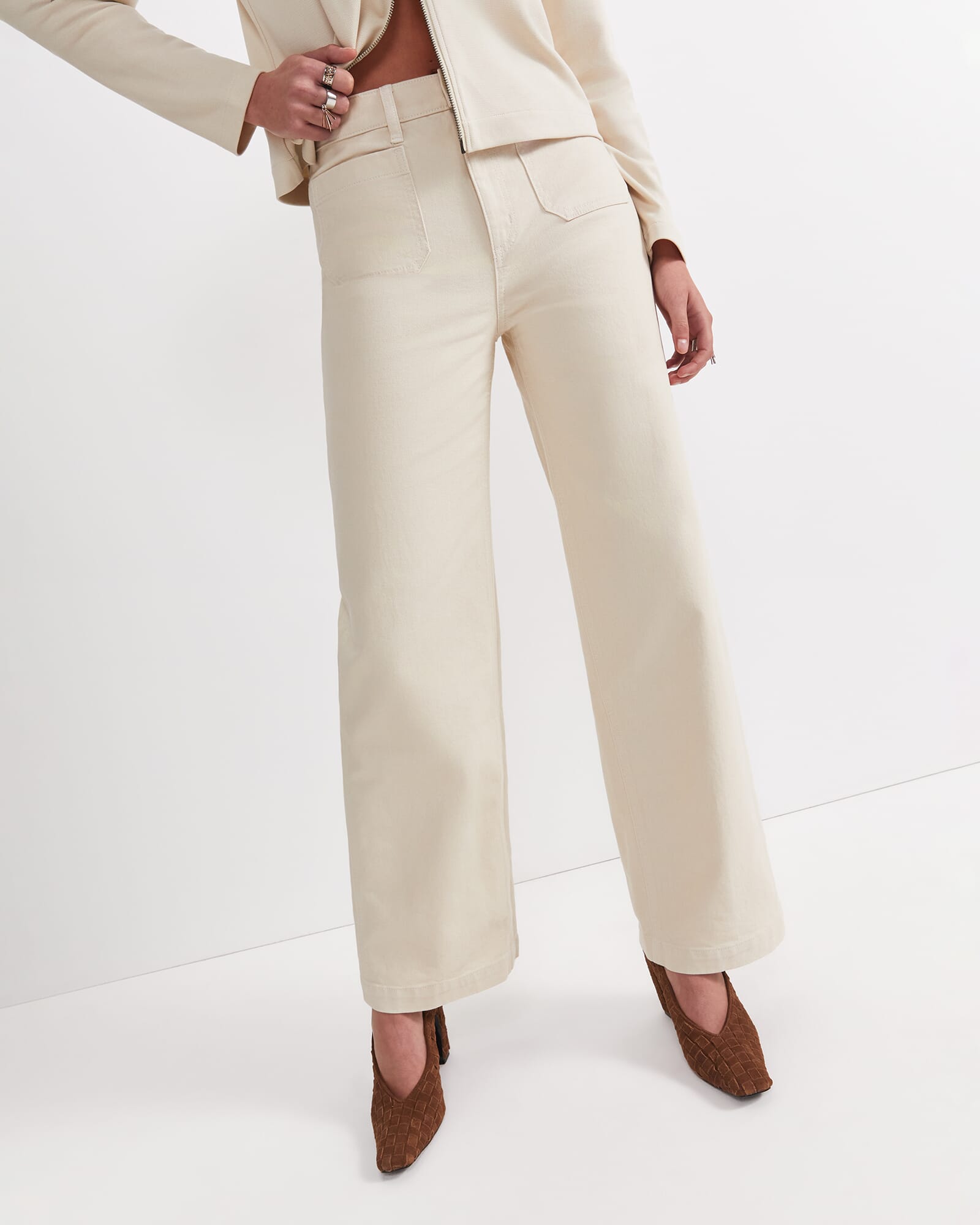 Allegra Patch Pocket Jean