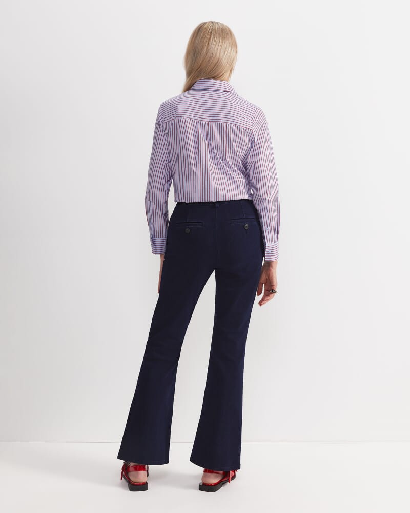 Nyra Pintuck Jean in INDIGO