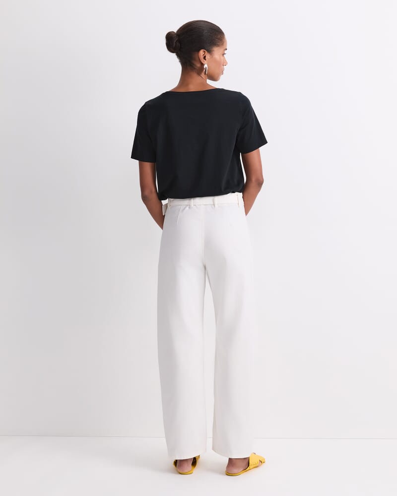 Montana Belted Jean in OFF WHITE