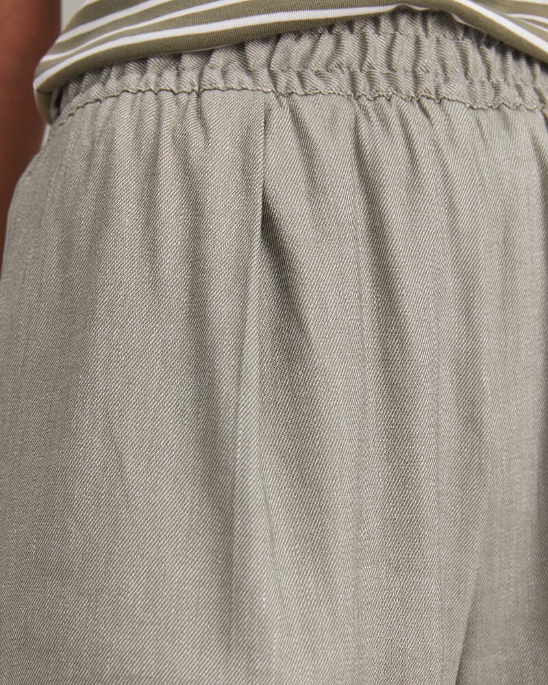 Rosa Elasticated Short in SOFT KHAKI