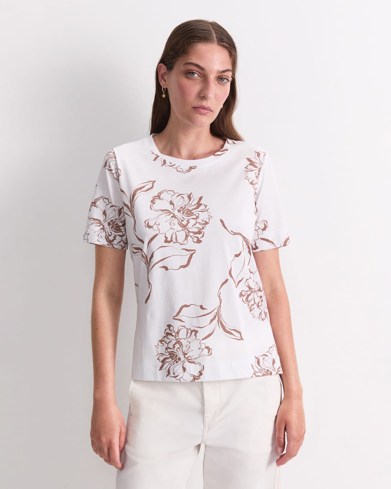 Franka Mercerised Cotton Tee