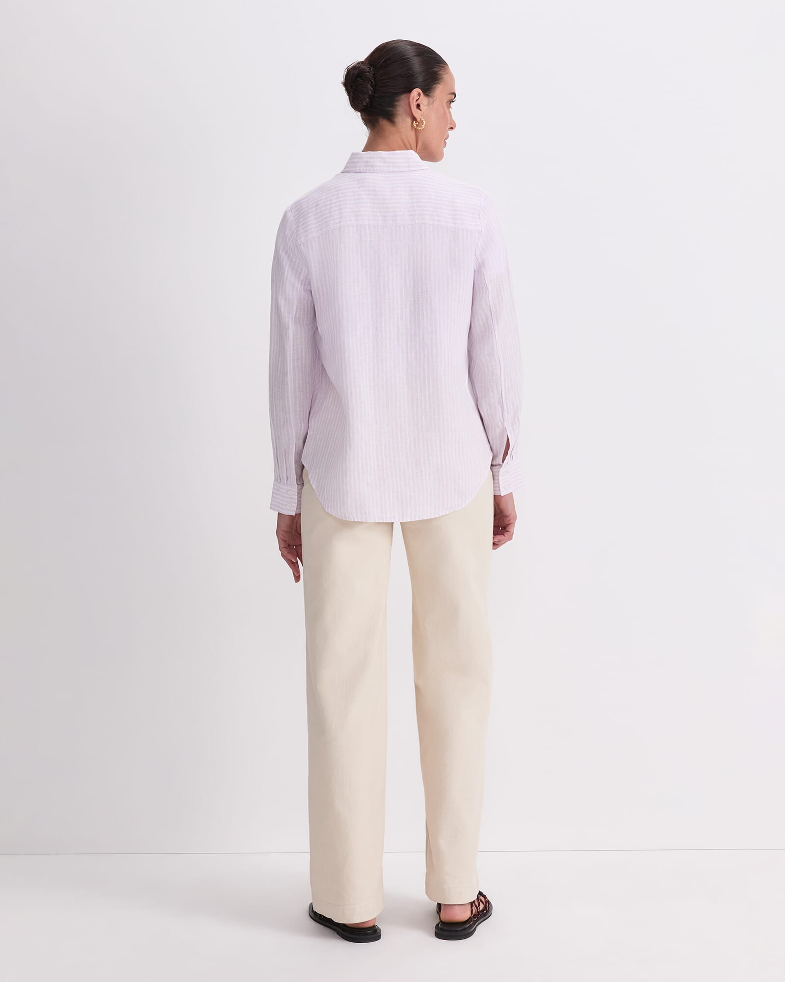 Dahlia Stripe Linen Shirt