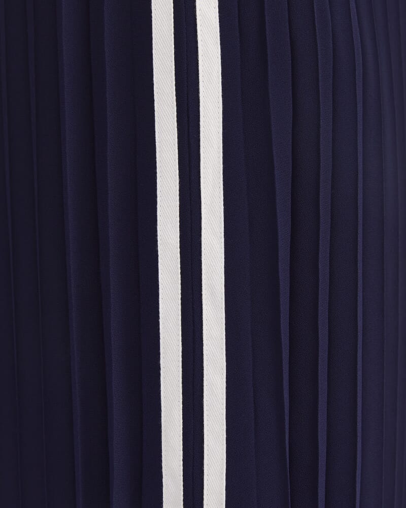 Lumi Pleated Midi Skirt in FRENCH NAVY