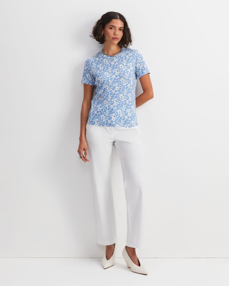 Betsy Boo Liberty Tee in BLUE/WHITE