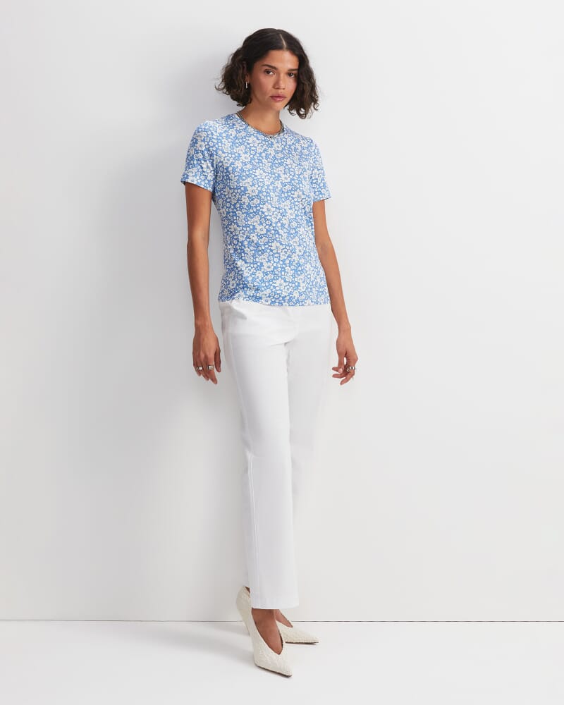 Betsy Boo Liberty Tee in BLUE/WHITE