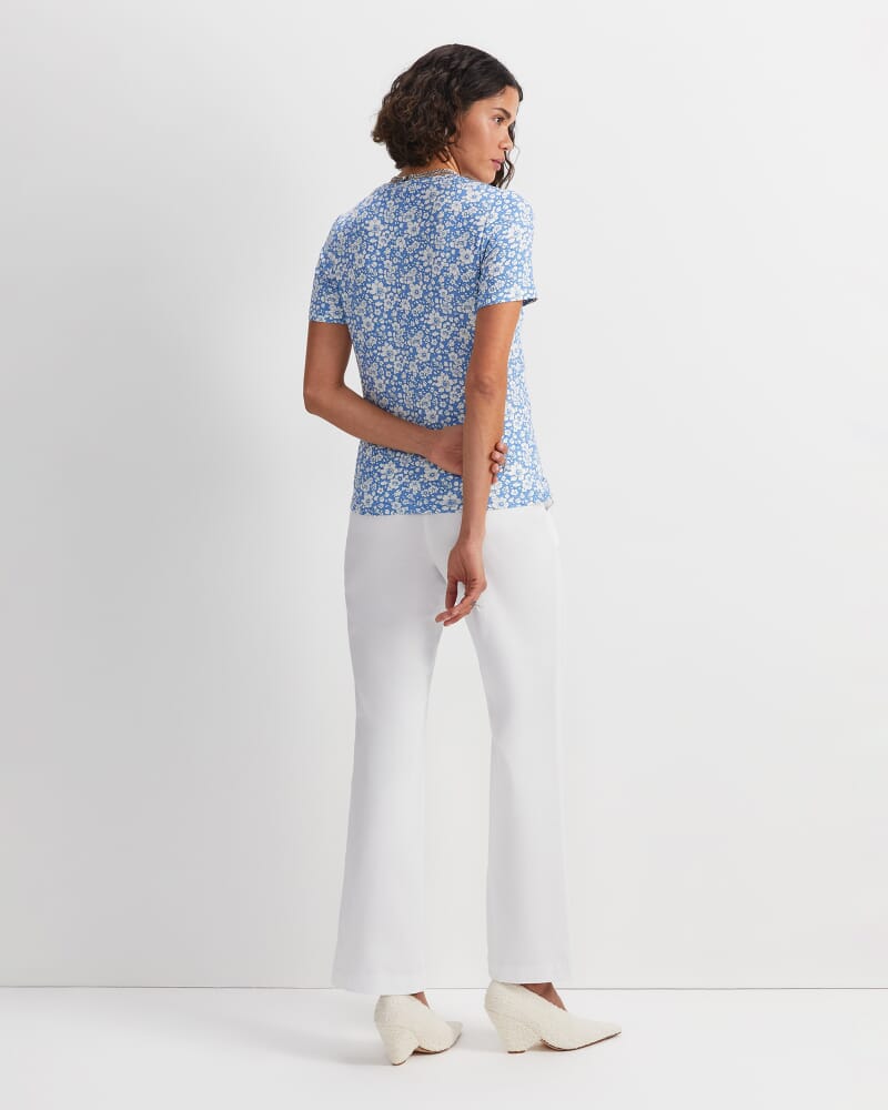 Betsy Boo Liberty Tee in BLUE/WHITE