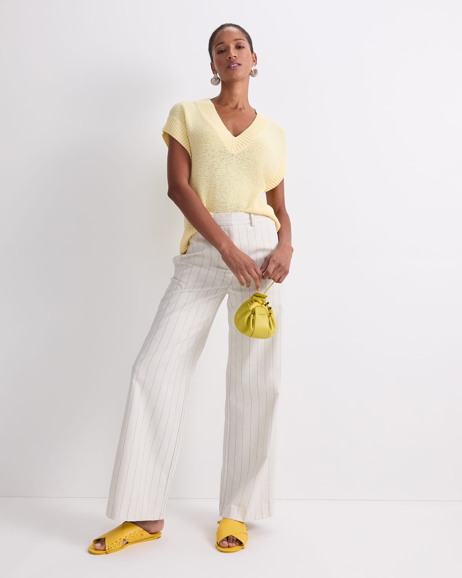 Priya Pinstripe Pant