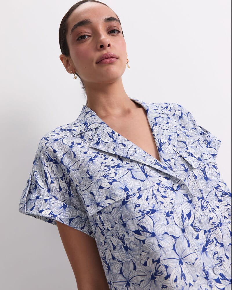 Audreen Short Sleeve Shirt in MULTI