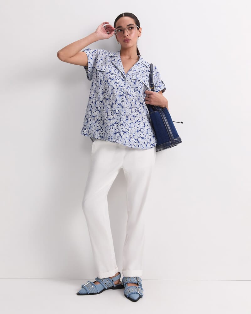 Audreen Short Sleeve Shirt in MULTI