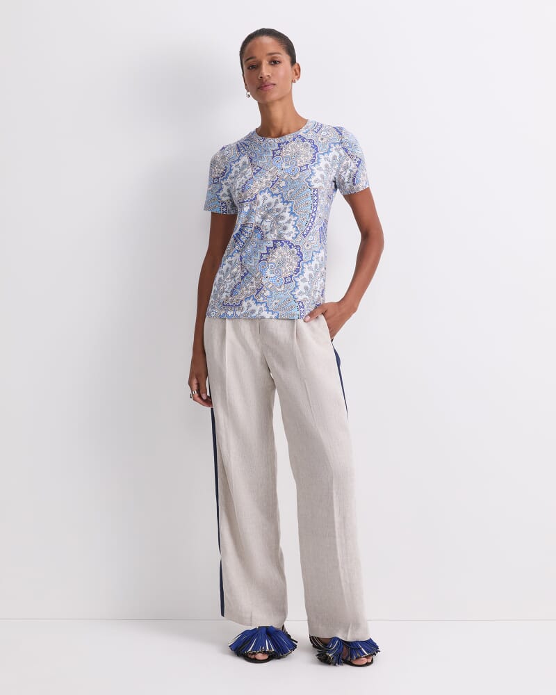 Emporium Liberty Tee in BLUE MULTI