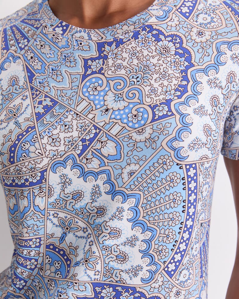 Emporium Liberty Tee in BLUE MULTI
