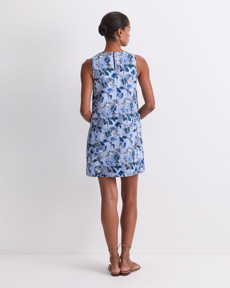 Covington Liberty Shift Dress in BLUE MULTI