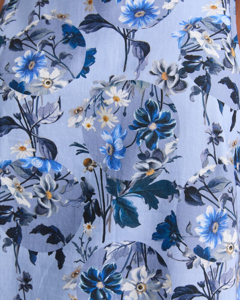 Covington Liberty Shift Dress in BLUE MULTI