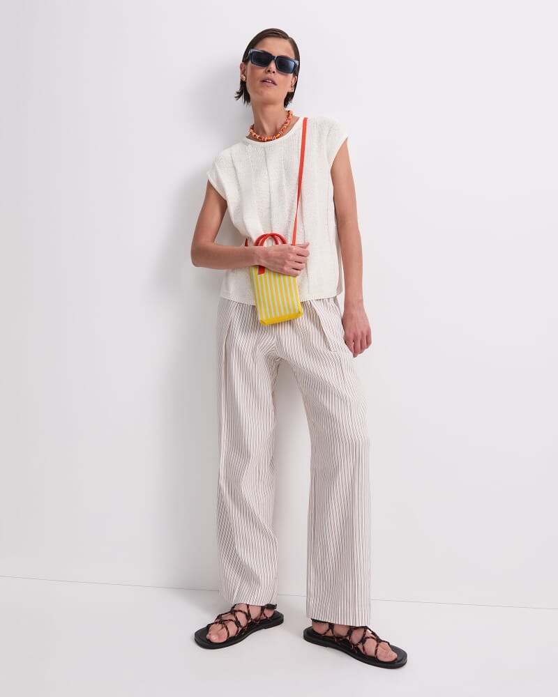 Josie Side Split Knit in IVORY