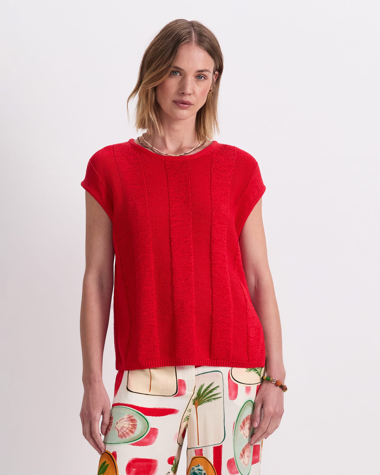 Josie Side Split Knit