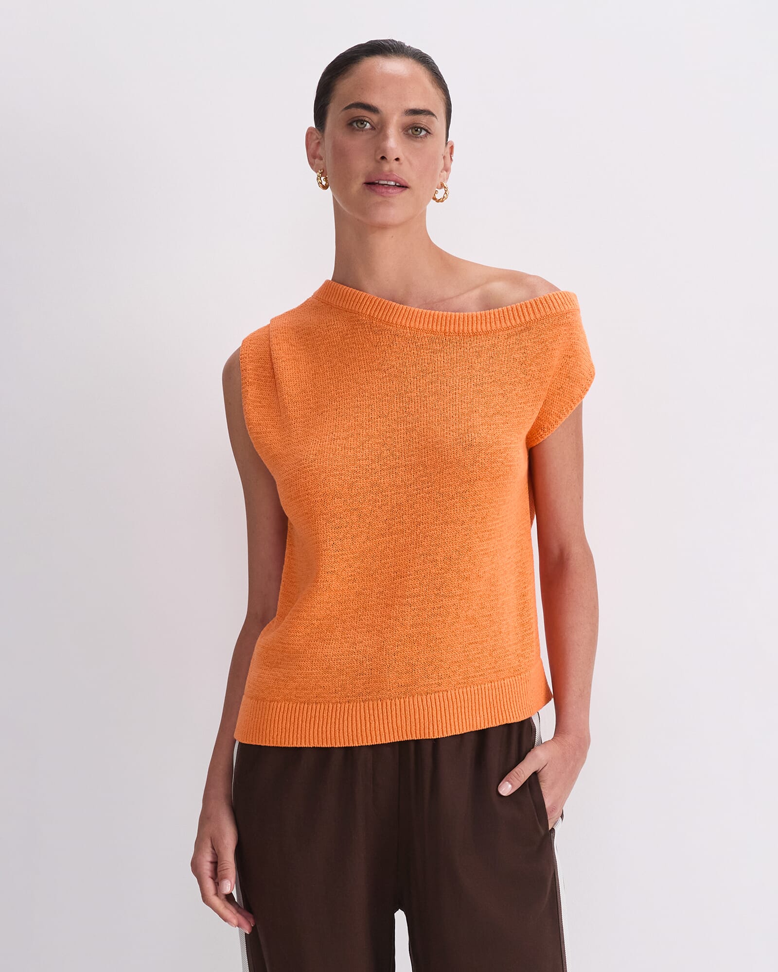 Josie Asymmetric Knit