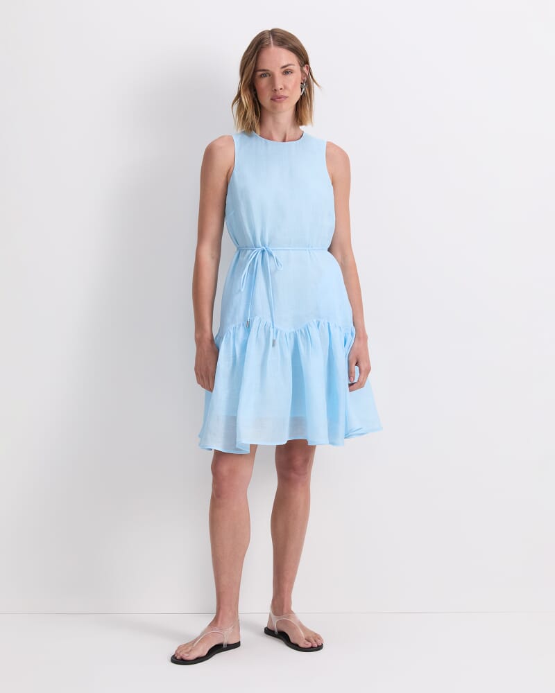 Briella Mini Dress in AQUA