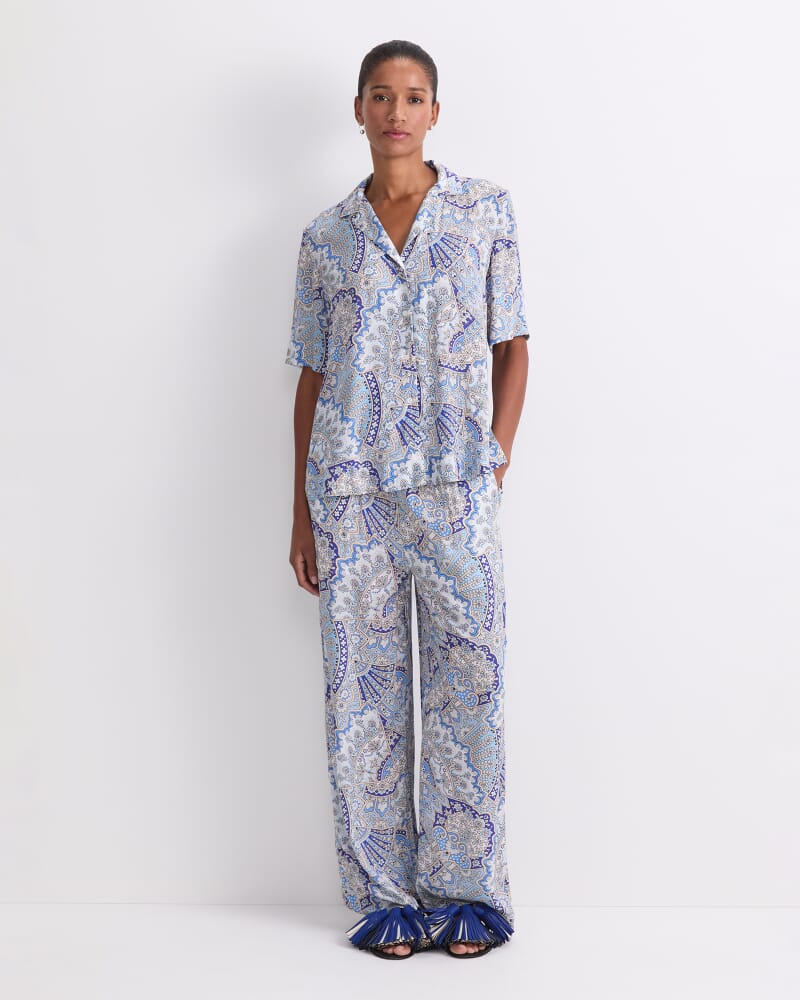 Emporium Liberty Blouse in BLUE MULTI