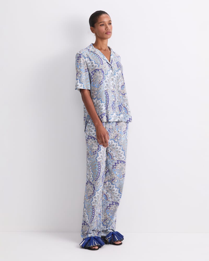 Emporium Liberty Blouse in BLUE MULTI