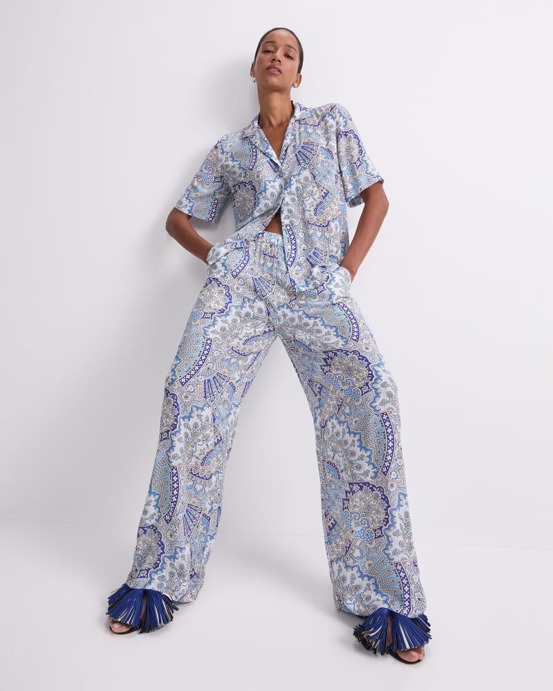 Emporium Liberty Blouse in BLUE MULTI