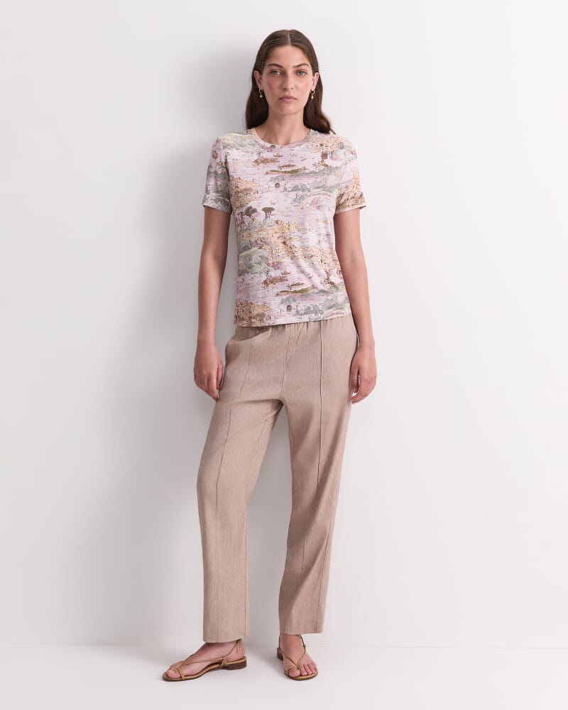 Story Map Liberty Tee in PINK MULTI