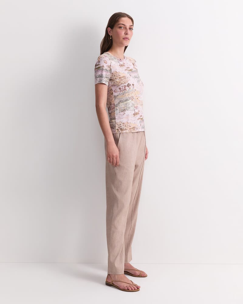 Story Map Liberty Tee in PINK MULTI