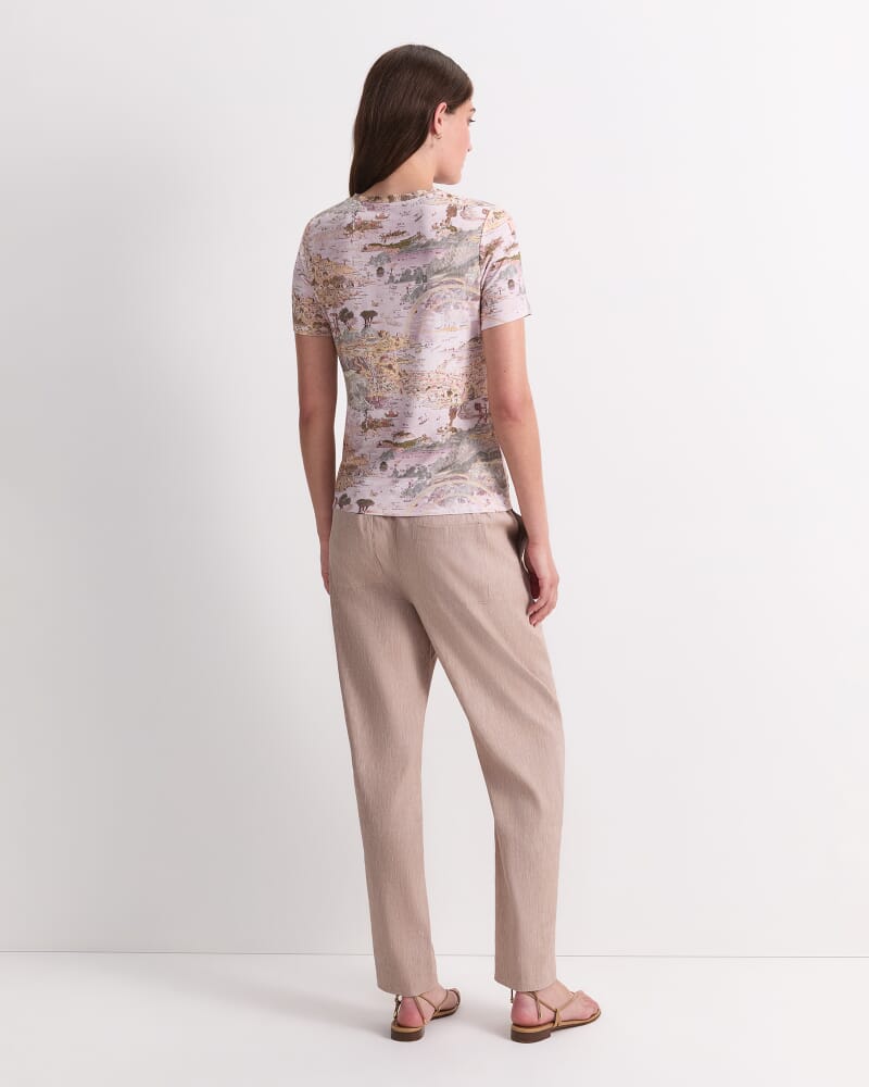 Story Map Liberty Tee in PINK MULTI