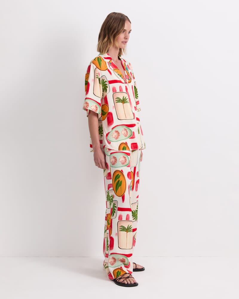 Bliss Short Sleeve Shirt in MULTI