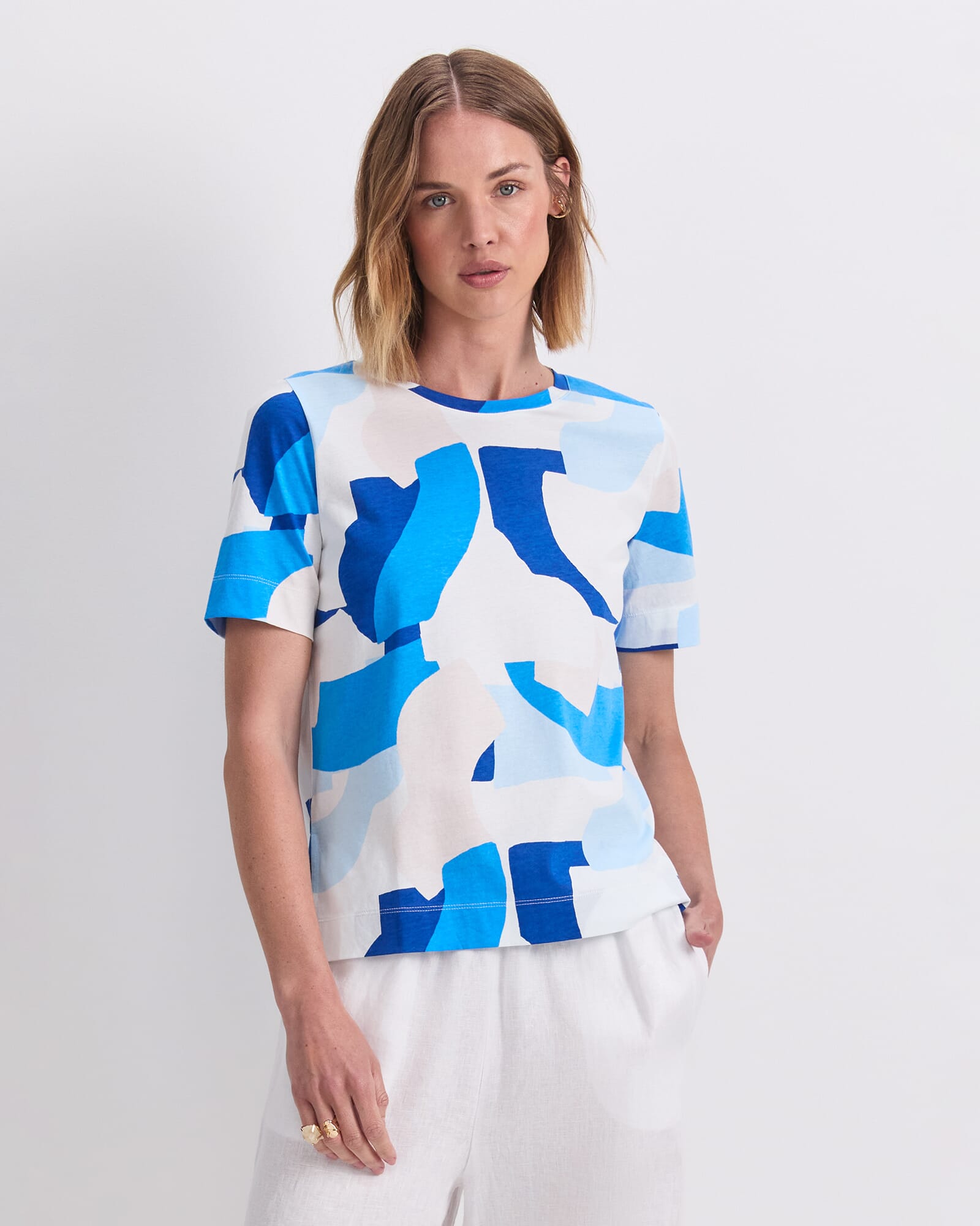Nora Mercerised Cotton Tee