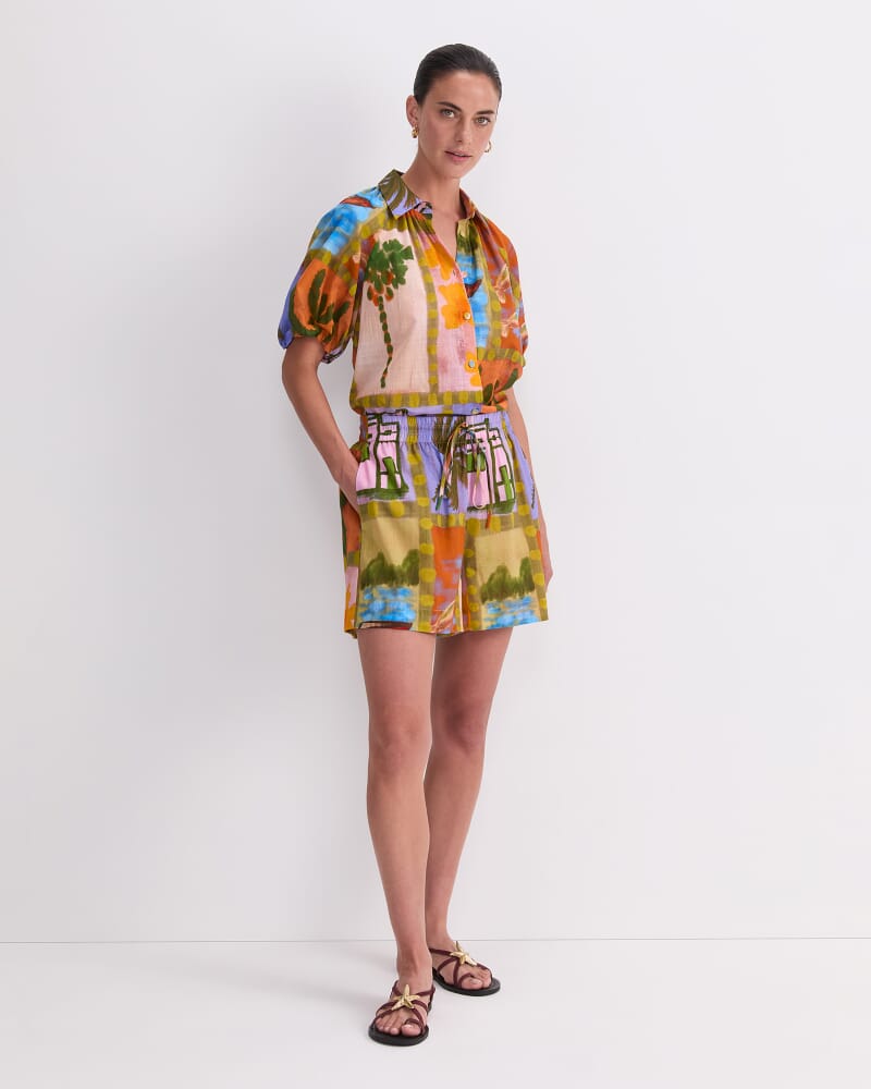 Kai Printed Shorts in MULTI