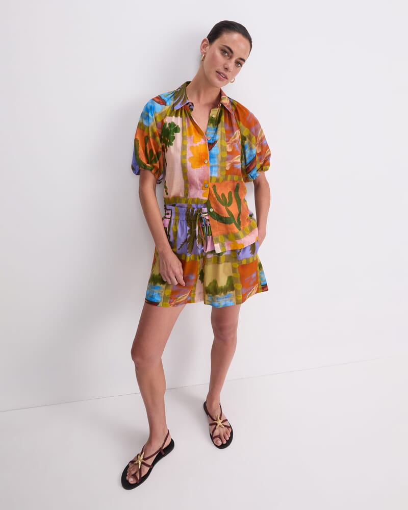 Kai Printed Shorts in MULTI