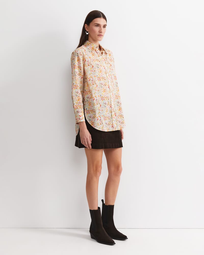Meadow Relaxed Liberty Shirt in YELLOW MULTI