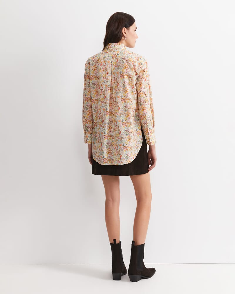 Meadow Relaxed Liberty Shirt in YELLOW MULTI