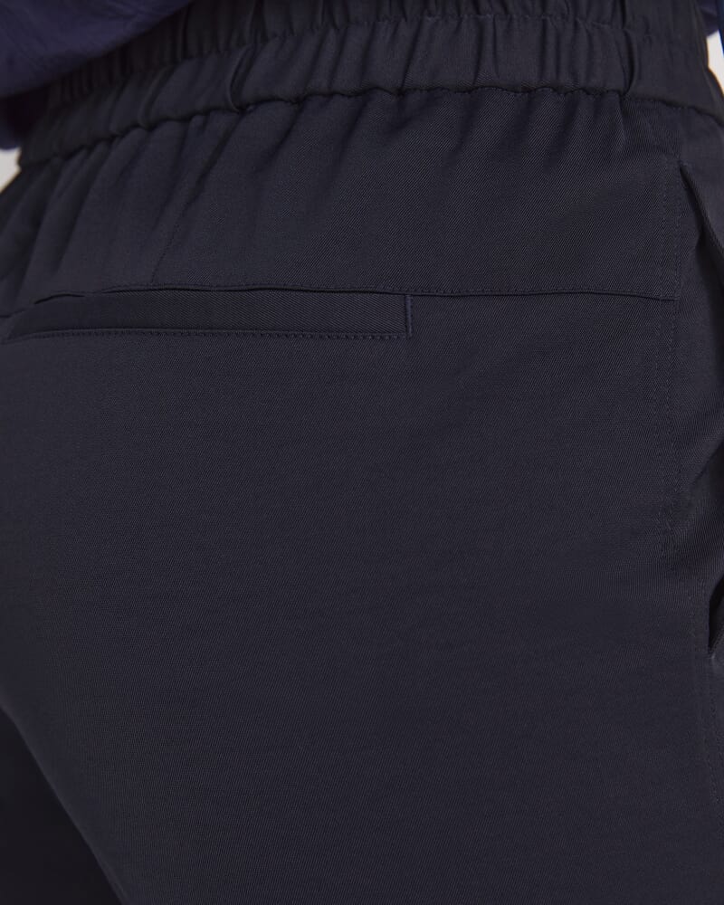 Rosie Elasticated Pant in NAVY