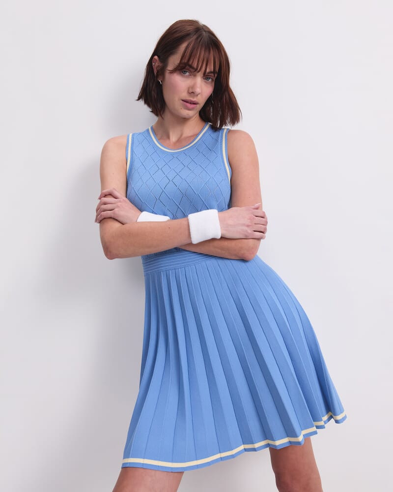 Maxine Milano Mini Dress in LAGOON