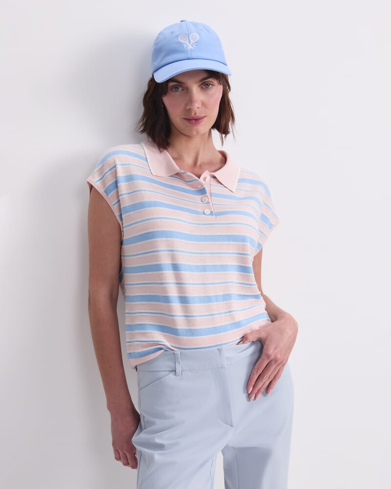 Alphine Stripe Polo in MULTI