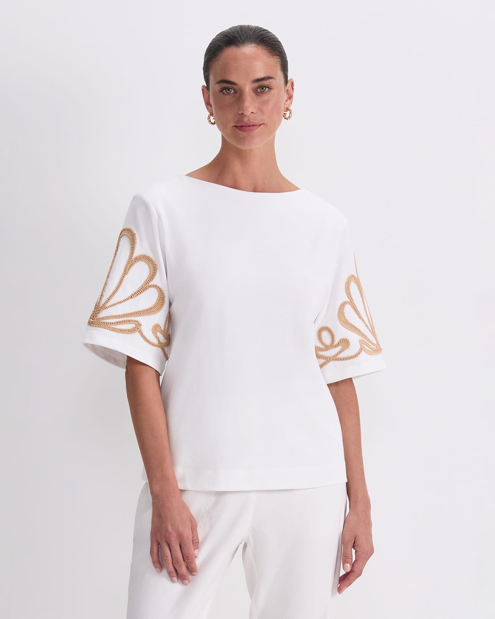 Eliza Embroidery Top